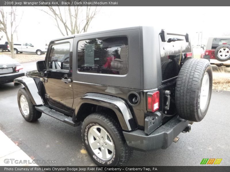 Black / Dark Khaki/Medium Khaki 2008 Jeep Wrangler Sahara 4x4