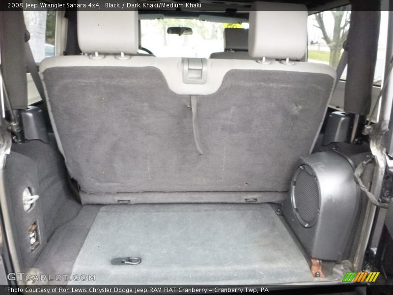 Black / Dark Khaki/Medium Khaki 2008 Jeep Wrangler Sahara 4x4