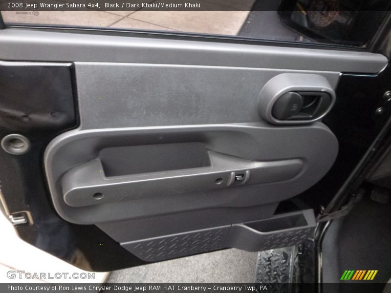 Black / Dark Khaki/Medium Khaki 2008 Jeep Wrangler Sahara 4x4