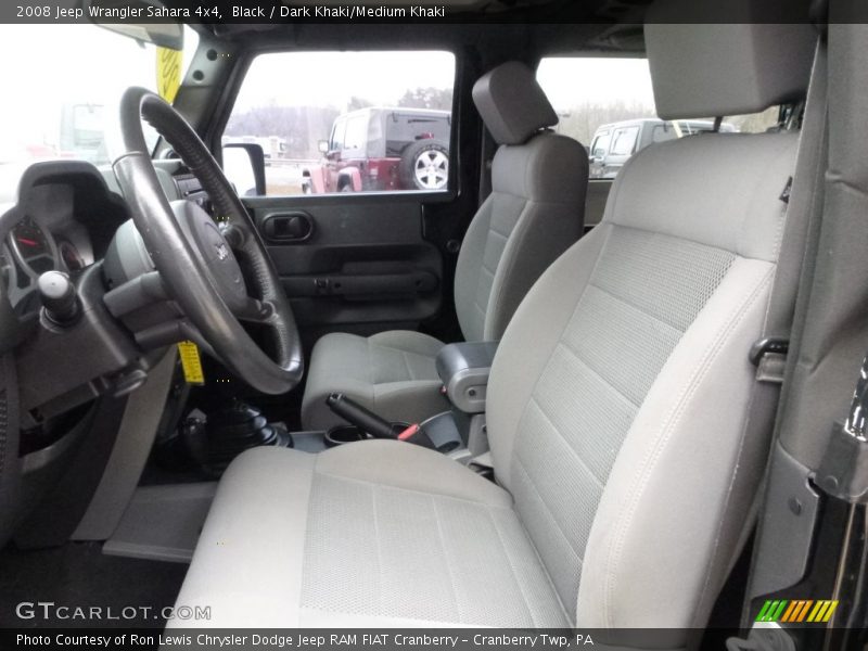 Black / Dark Khaki/Medium Khaki 2008 Jeep Wrangler Sahara 4x4