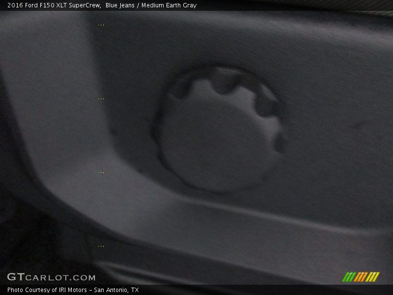 Blue Jeans / Medium Earth Gray 2016 Ford F150 XLT SuperCrew