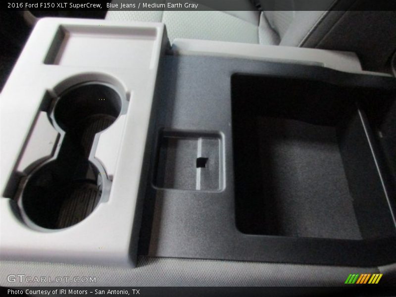 Blue Jeans / Medium Earth Gray 2016 Ford F150 XLT SuperCrew