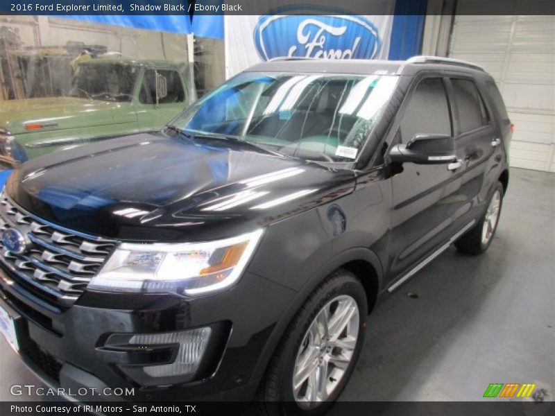 Shadow Black / Ebony Black 2016 Ford Explorer Limited