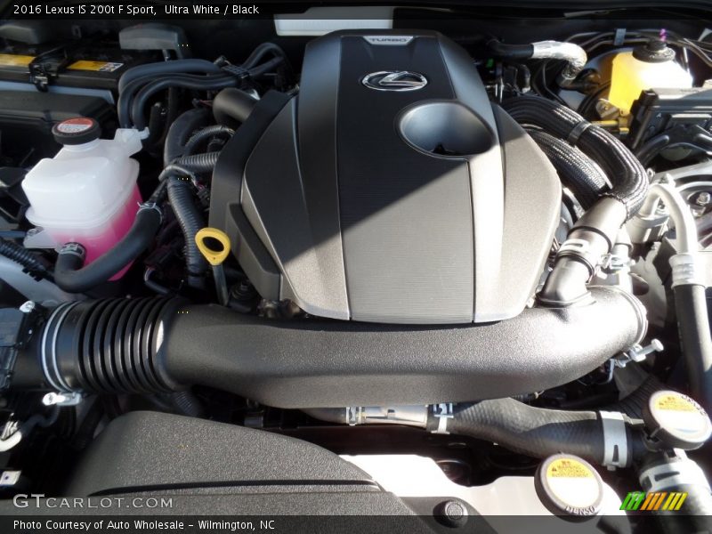  2016 IS 200t F Sport Engine - 2.0 Liter Turbocharged DOHC 16-Valve VVT-i 4 Cylinder