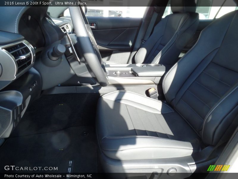 2016 IS 200t F Sport Black Interior