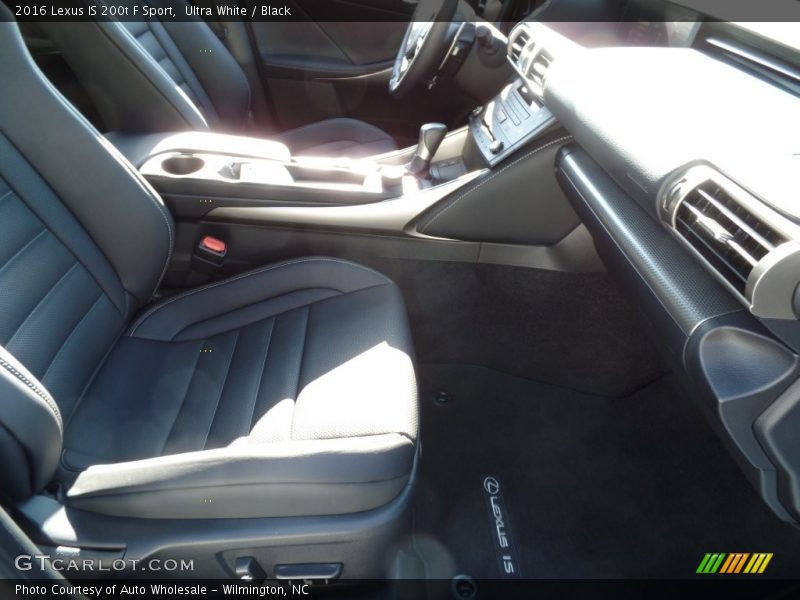 Ultra White / Black 2016 Lexus IS 200t F Sport
