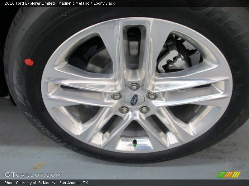 Magnetic Metallic / Ebony Black 2016 Ford Explorer Limited