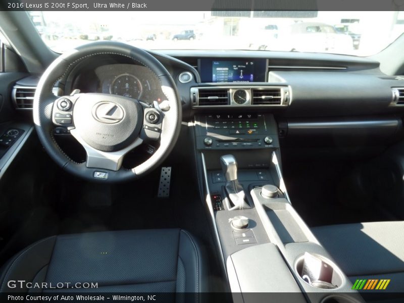 Dashboard of 2016 IS 200t F Sport