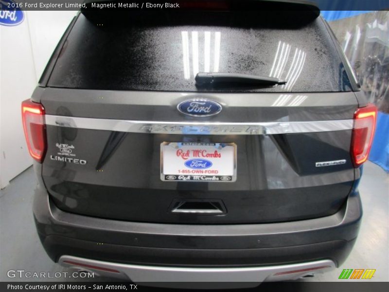 Magnetic Metallic / Ebony Black 2016 Ford Explorer Limited