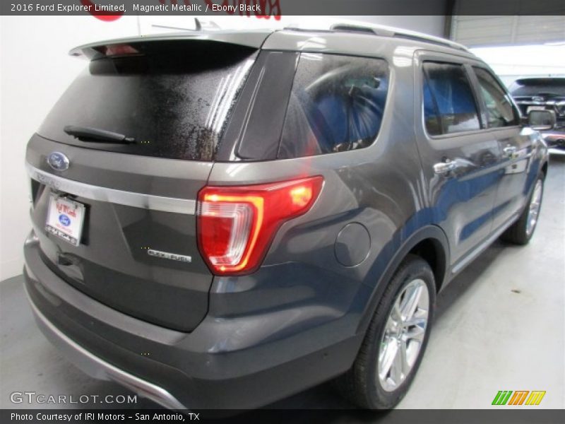 Magnetic Metallic / Ebony Black 2016 Ford Explorer Limited