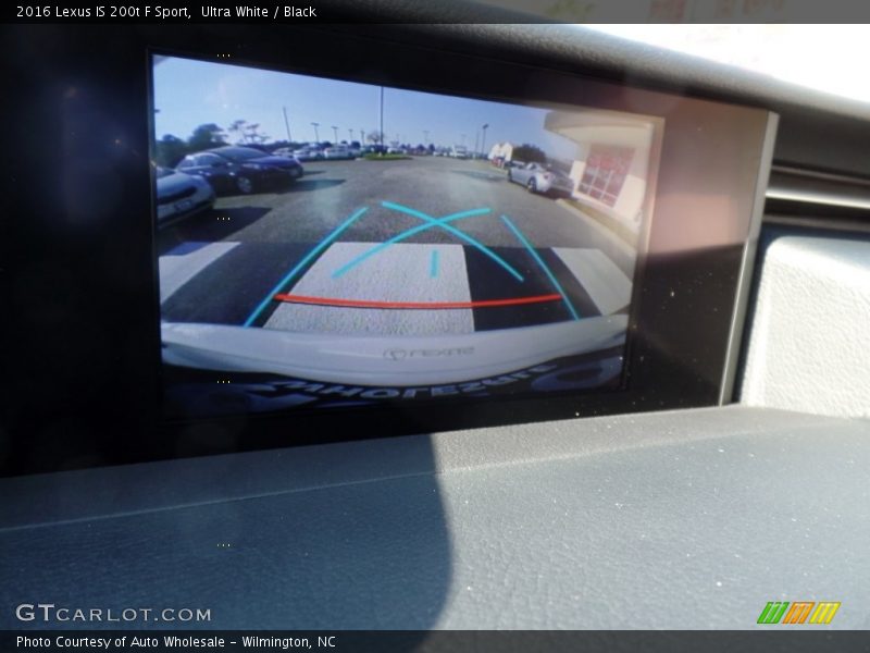 Ultra White / Black 2016 Lexus IS 200t F Sport