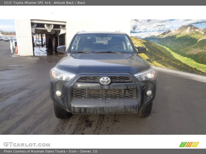 Attitude Black / Black 2015 Toyota 4Runner SR5 4x4