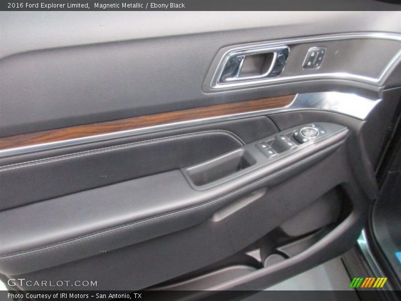 Magnetic Metallic / Ebony Black 2016 Ford Explorer Limited