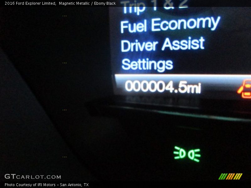 Magnetic Metallic / Ebony Black 2016 Ford Explorer Limited
