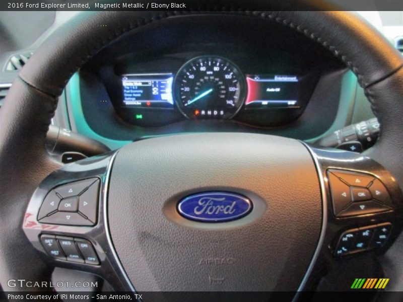 Magnetic Metallic / Ebony Black 2016 Ford Explorer Limited