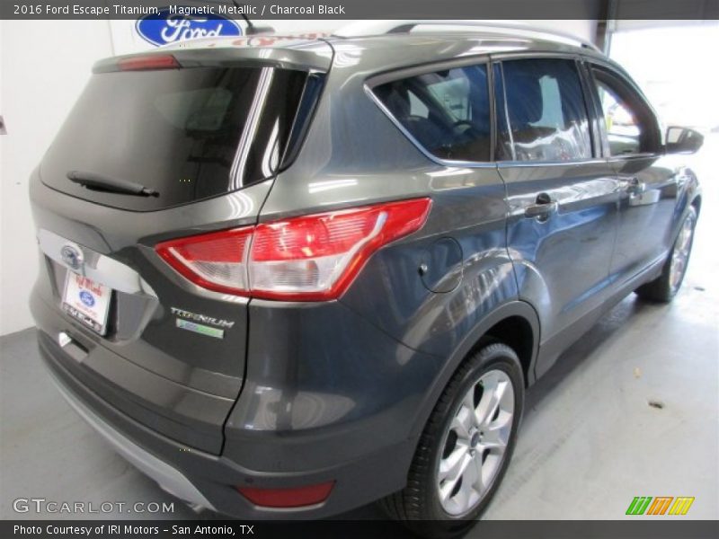 Magnetic Metallic / Charcoal Black 2016 Ford Escape Titanium