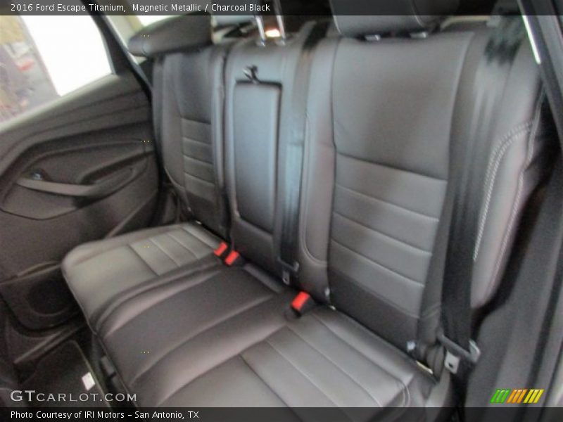 Magnetic Metallic / Charcoal Black 2016 Ford Escape Titanium