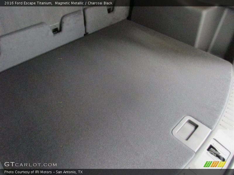 Magnetic Metallic / Charcoal Black 2016 Ford Escape Titanium