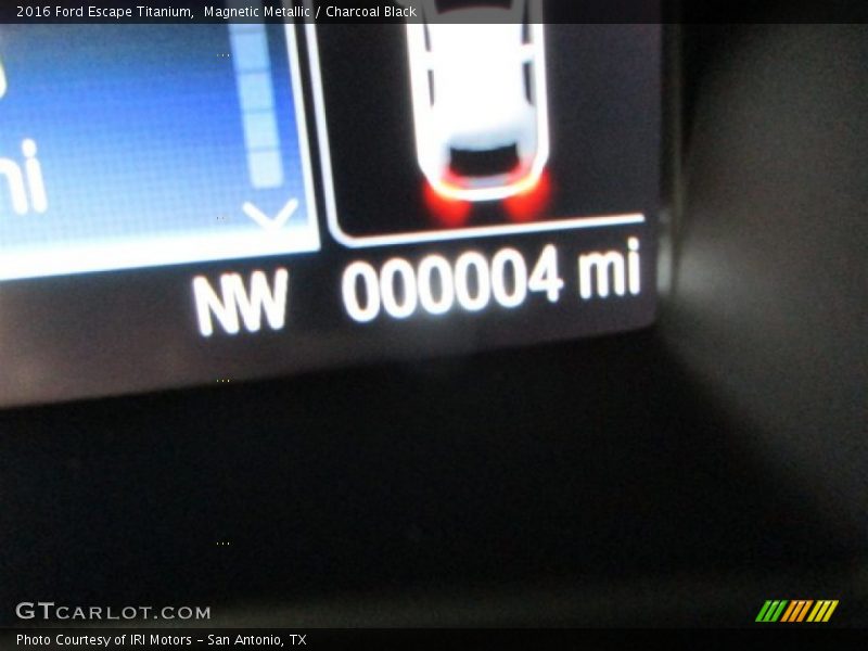 Magnetic Metallic / Charcoal Black 2016 Ford Escape Titanium