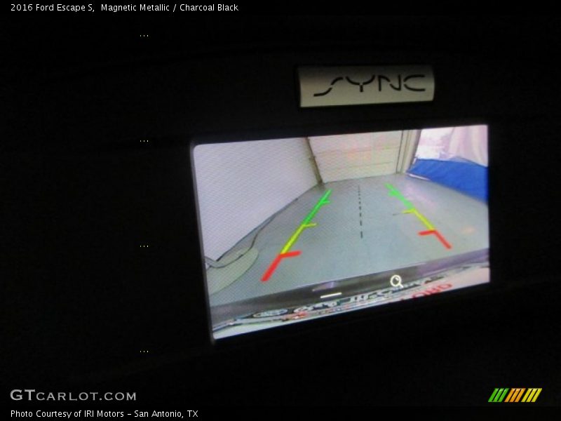 Magnetic Metallic / Charcoal Black 2016 Ford Escape S