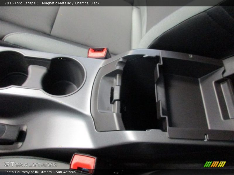 Magnetic Metallic / Charcoal Black 2016 Ford Escape S