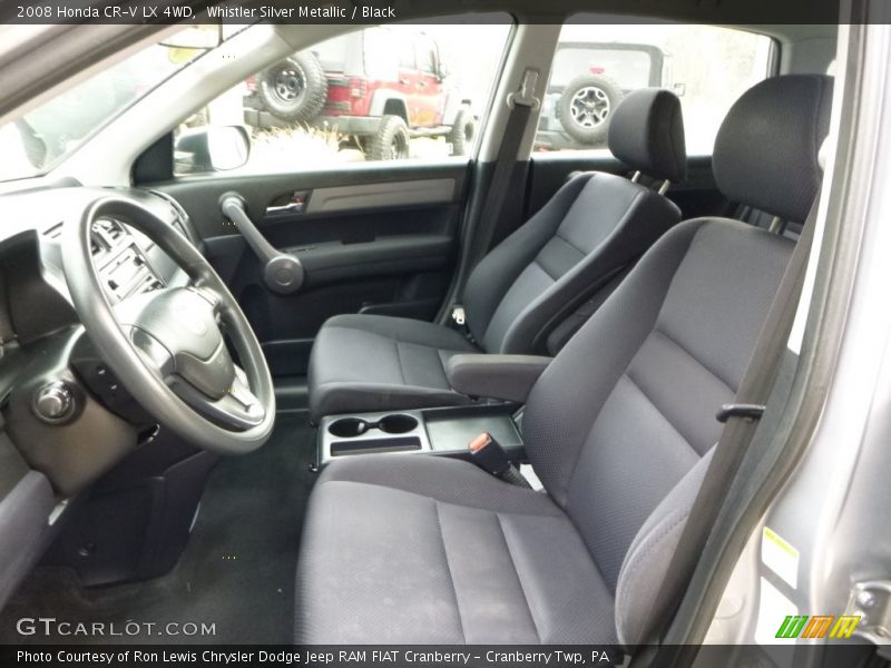 Whistler Silver Metallic / Black 2008 Honda CR-V LX 4WD
