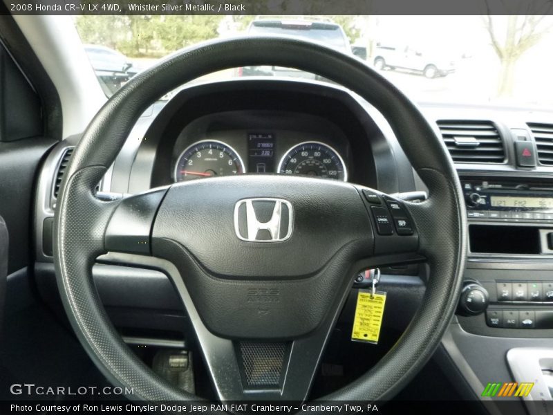 Whistler Silver Metallic / Black 2008 Honda CR-V LX 4WD
