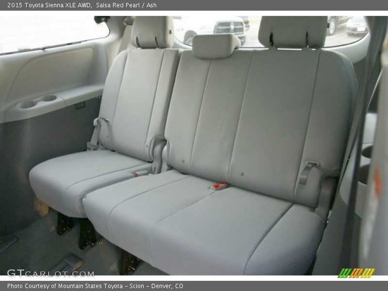 Salsa Red Pearl / Ash 2015 Toyota Sienna XLE AWD