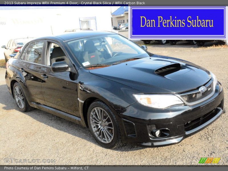 Crystal Black Silica / WRX Carbon Black 2013 Subaru Impreza WRX Premium 4 Door