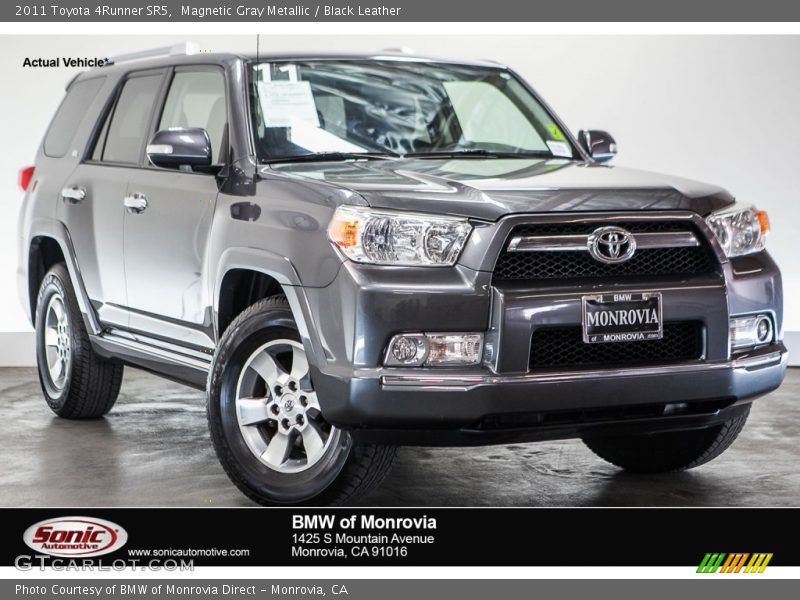 Magnetic Gray Metallic / Black Leather 2011 Toyota 4Runner SR5