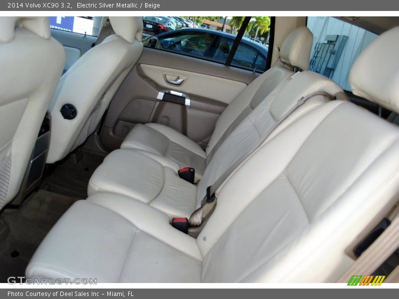 Electric Silver Metallic / Beige 2014 Volvo XC90 3.2