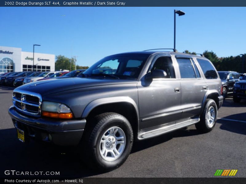 Graphite Metallic / Dark Slate Gray 2002 Dodge Durango SLT 4x4