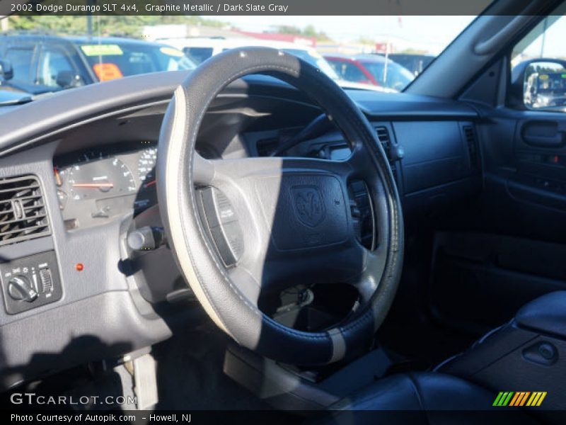 Graphite Metallic / Dark Slate Gray 2002 Dodge Durango SLT 4x4