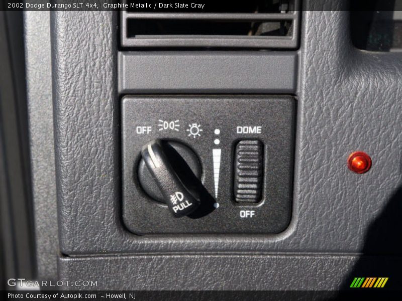 Graphite Metallic / Dark Slate Gray 2002 Dodge Durango SLT 4x4