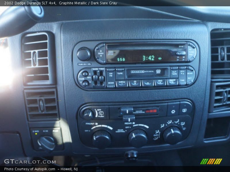 Graphite Metallic / Dark Slate Gray 2002 Dodge Durango SLT 4x4