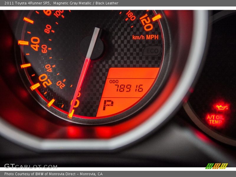 Magnetic Gray Metallic / Black Leather 2011 Toyota 4Runner SR5
