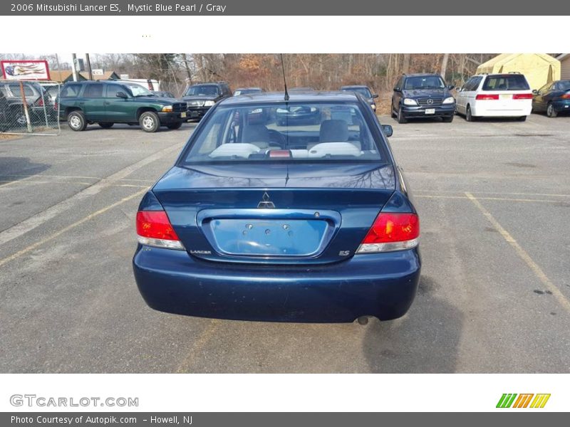 Mystic Blue Pearl / Gray 2006 Mitsubishi Lancer ES