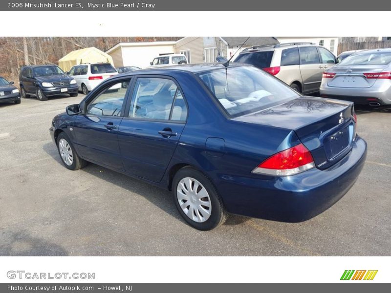 Mystic Blue Pearl / Gray 2006 Mitsubishi Lancer ES