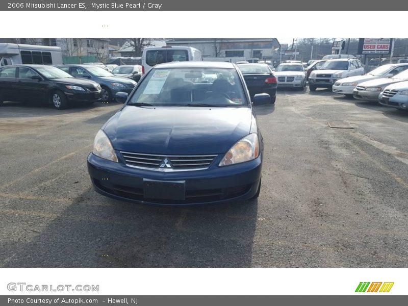 Mystic Blue Pearl / Gray 2006 Mitsubishi Lancer ES