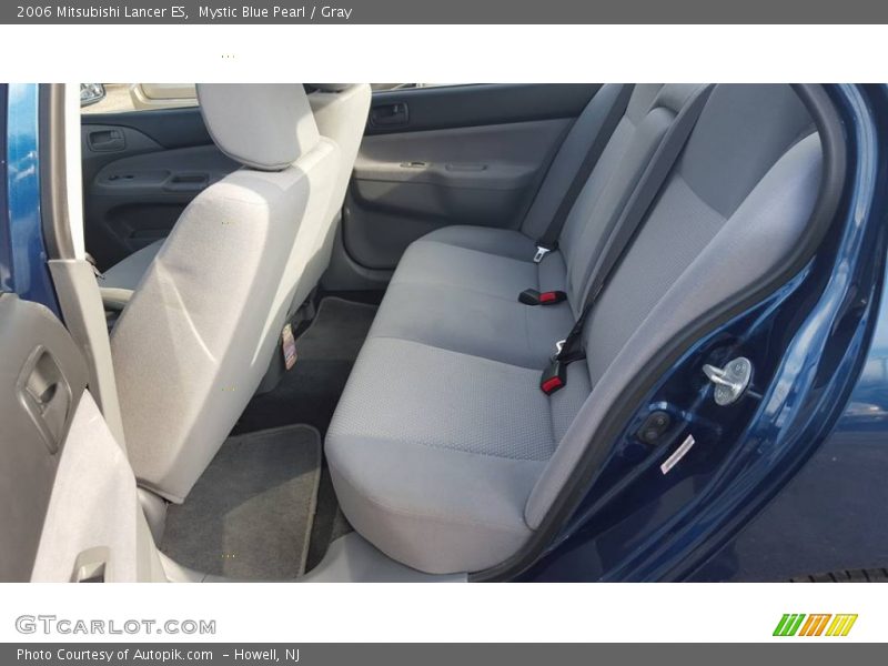 Mystic Blue Pearl / Gray 2006 Mitsubishi Lancer ES