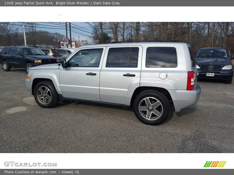 Bright Silver Metallic / Dark Slate Gray 2008 Jeep Patriot Sport 4x4