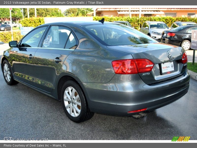 Platinum Gray Metallic / Titan Black 2013 Volkswagen Jetta SE Sedan