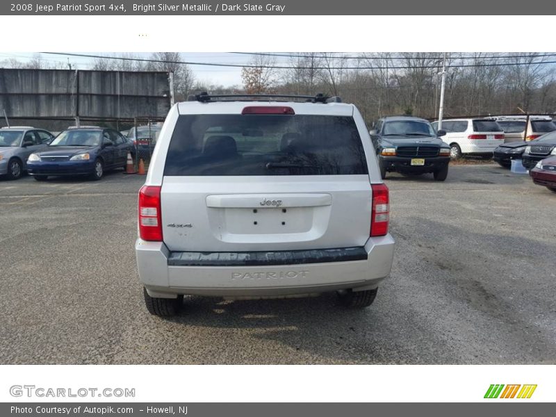 Bright Silver Metallic / Dark Slate Gray 2008 Jeep Patriot Sport 4x4
