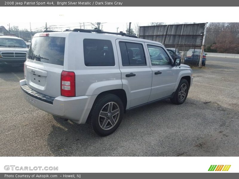 Bright Silver Metallic / Dark Slate Gray 2008 Jeep Patriot Sport 4x4