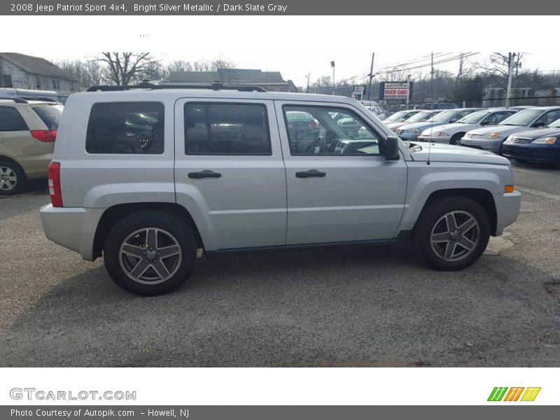 Bright Silver Metallic / Dark Slate Gray 2008 Jeep Patriot Sport 4x4
