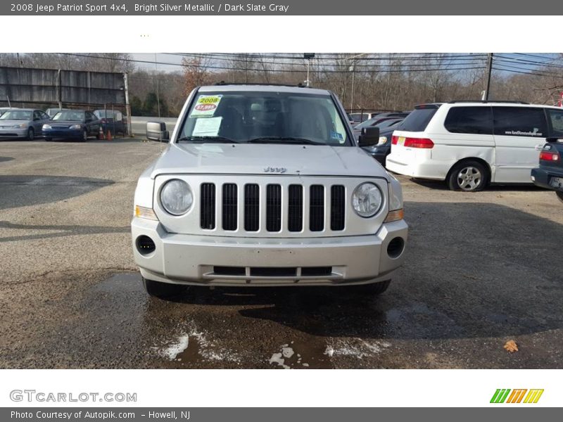 Bright Silver Metallic / Dark Slate Gray 2008 Jeep Patriot Sport 4x4
