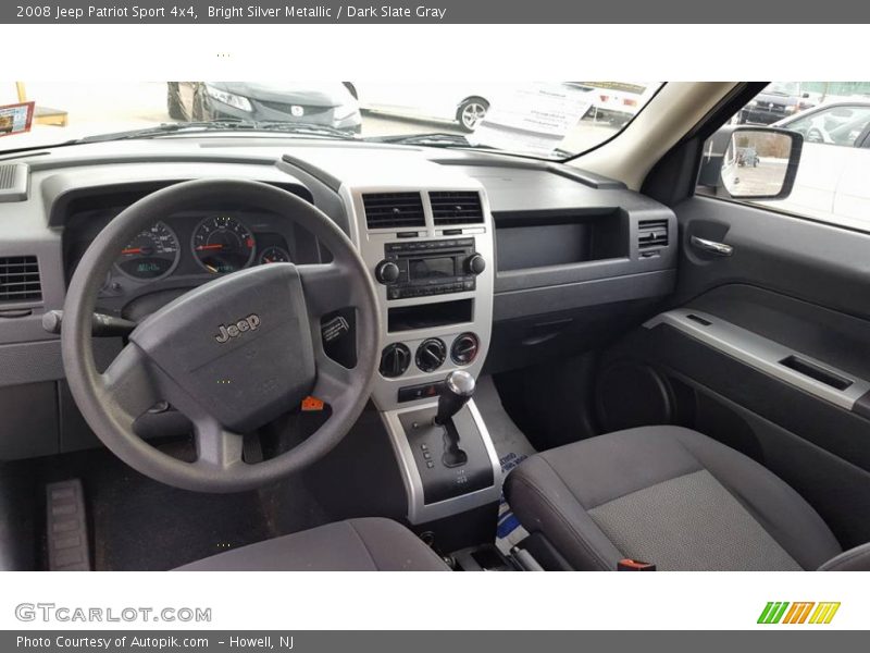 Bright Silver Metallic / Dark Slate Gray 2008 Jeep Patriot Sport 4x4