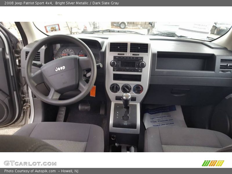 Bright Silver Metallic / Dark Slate Gray 2008 Jeep Patriot Sport 4x4