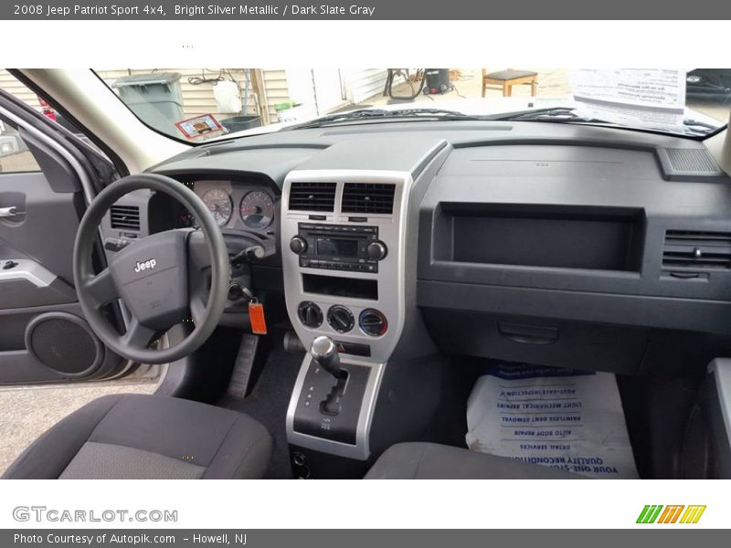 Bright Silver Metallic / Dark Slate Gray 2008 Jeep Patriot Sport 4x4