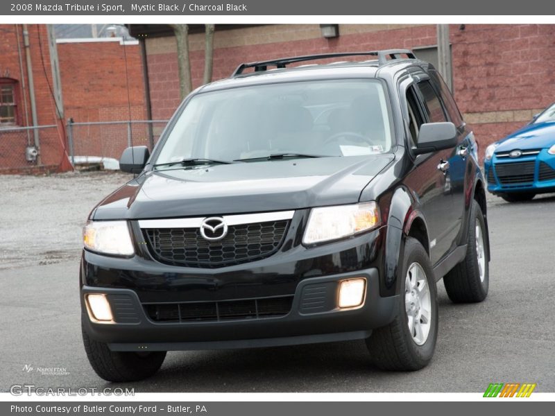 Mystic Black / Charcoal Black 2008 Mazda Tribute i Sport